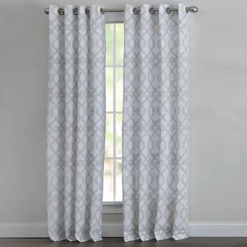 Corona Curtain Walton Window Curtain Panels, 2 Panels 84" x 50"